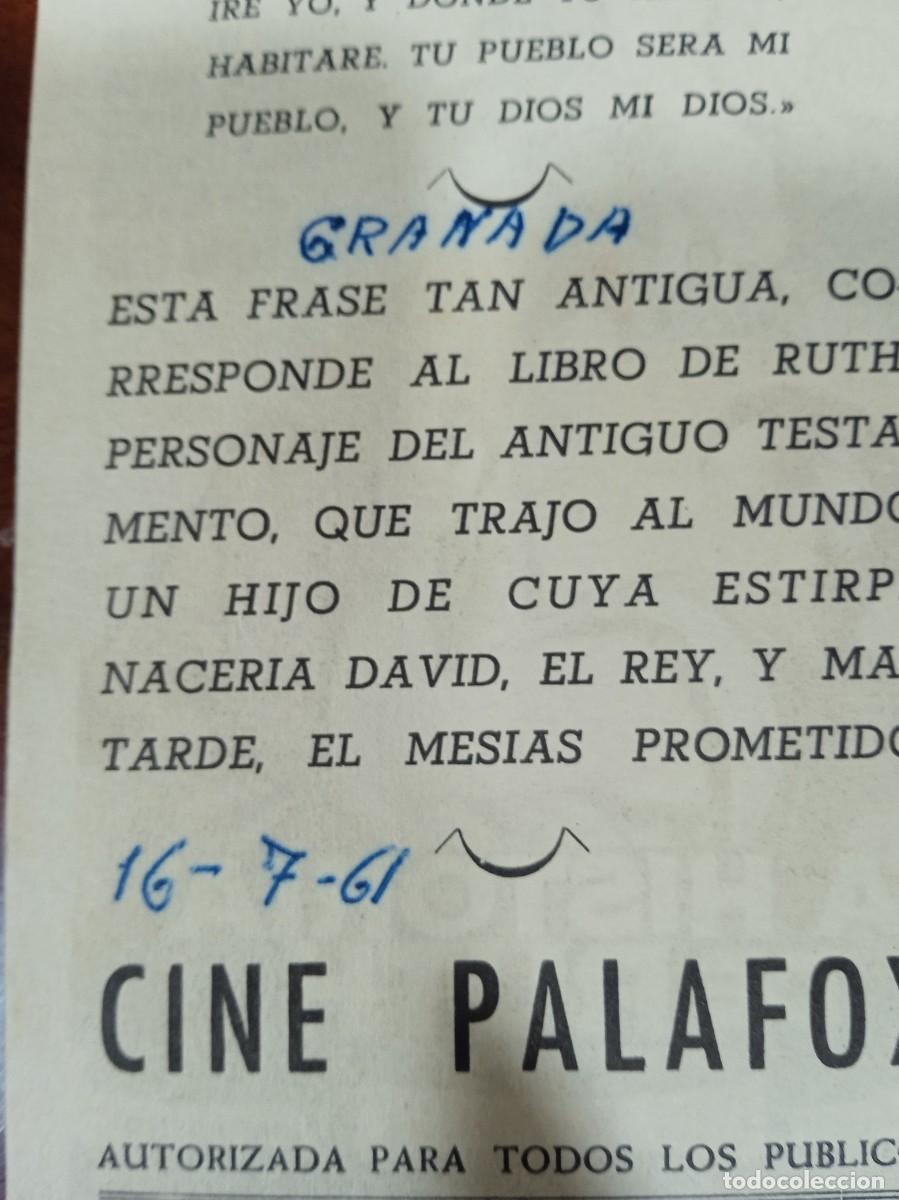 Cine: TAMMY-- PROGRAMA DE CINE --LA HISTORIA DE RUTH C.T. - Foto 4