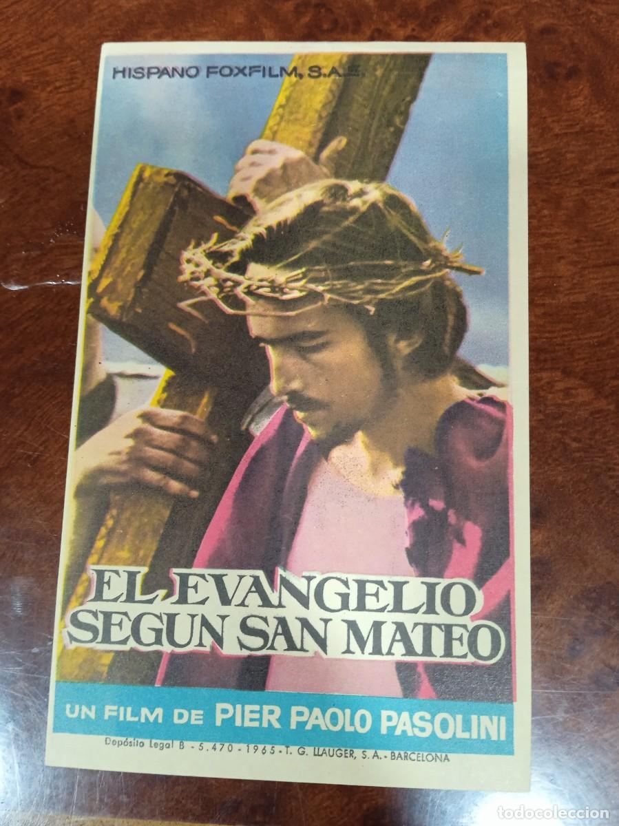 Cine: TAMMY-- PROGRAMA DE CINE --EL EVANGELIO SEGUN SAN MATEO