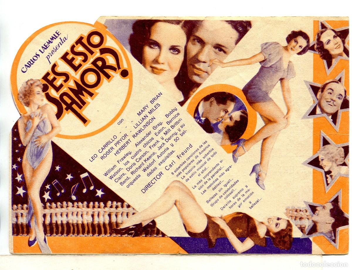 Cine: &iquest;ES ESTO AMOR?, con Leo Carrillo. - Foto 2