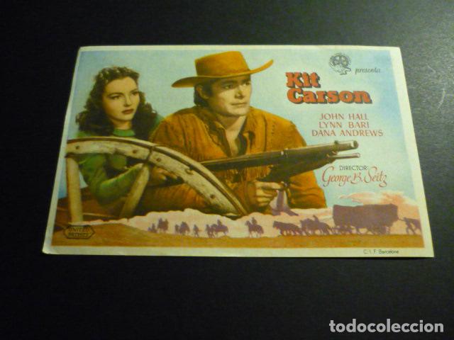 Cine: KIR CARSON PROGRAMA DE CINE IDEAL BARCELONA - Foto 1