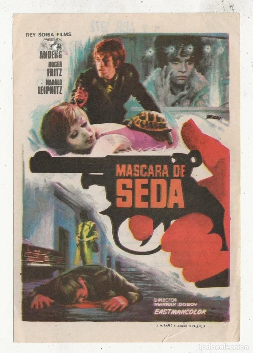 Cine: MASCARA DE SEDA - PROGRAMA FOLLETO DE MANO CINE - Foto 1