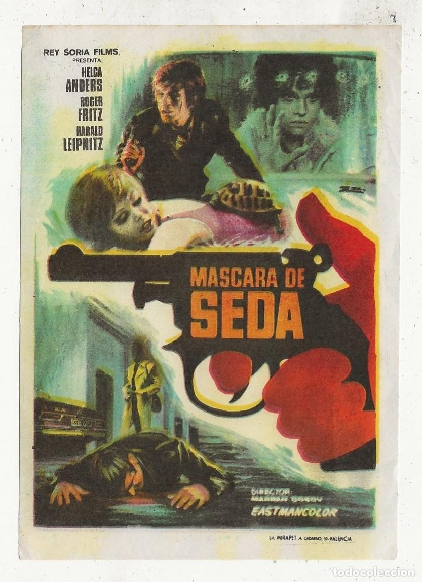 Cine: MASCARA DE SEDA - PROGRAMA FOLLETO DE MANO CINE - Foto 1