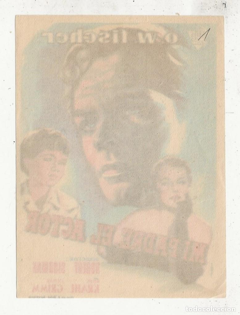 Cine: MI PADRE EL ACTOR - PROGRAMA FOLLETO DE MANO CINE - Foto 2