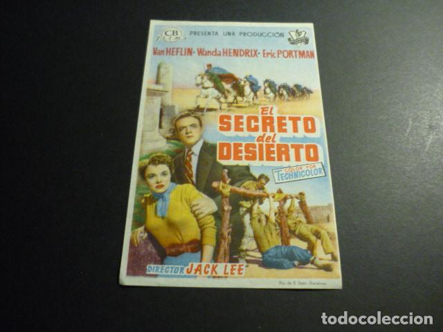 Cine: EL SECRETO DEL DESIERTO PROGRAMA DE CINE CON PUBLICIDAD CINE JOVELLANOS GIJON