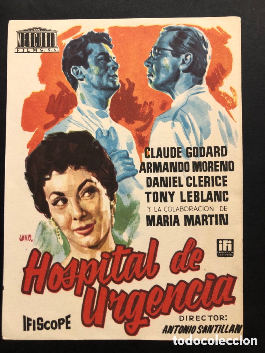 Cine: Programa hospital de urgencia armando moreno tony leblanc A9 - Foto 1