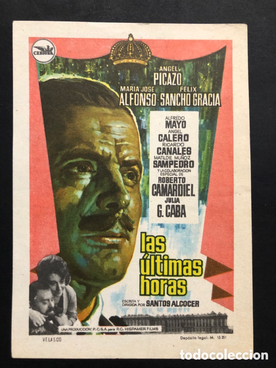 Cine: Programa las ultimas horas &aacute;ngel picazo A9 - Foto 1