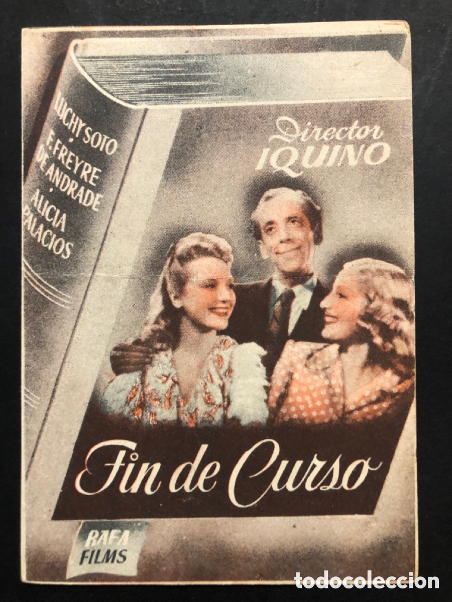 Kino: Programa fin de curso luchy soto con publicidad cinema alhambra A9