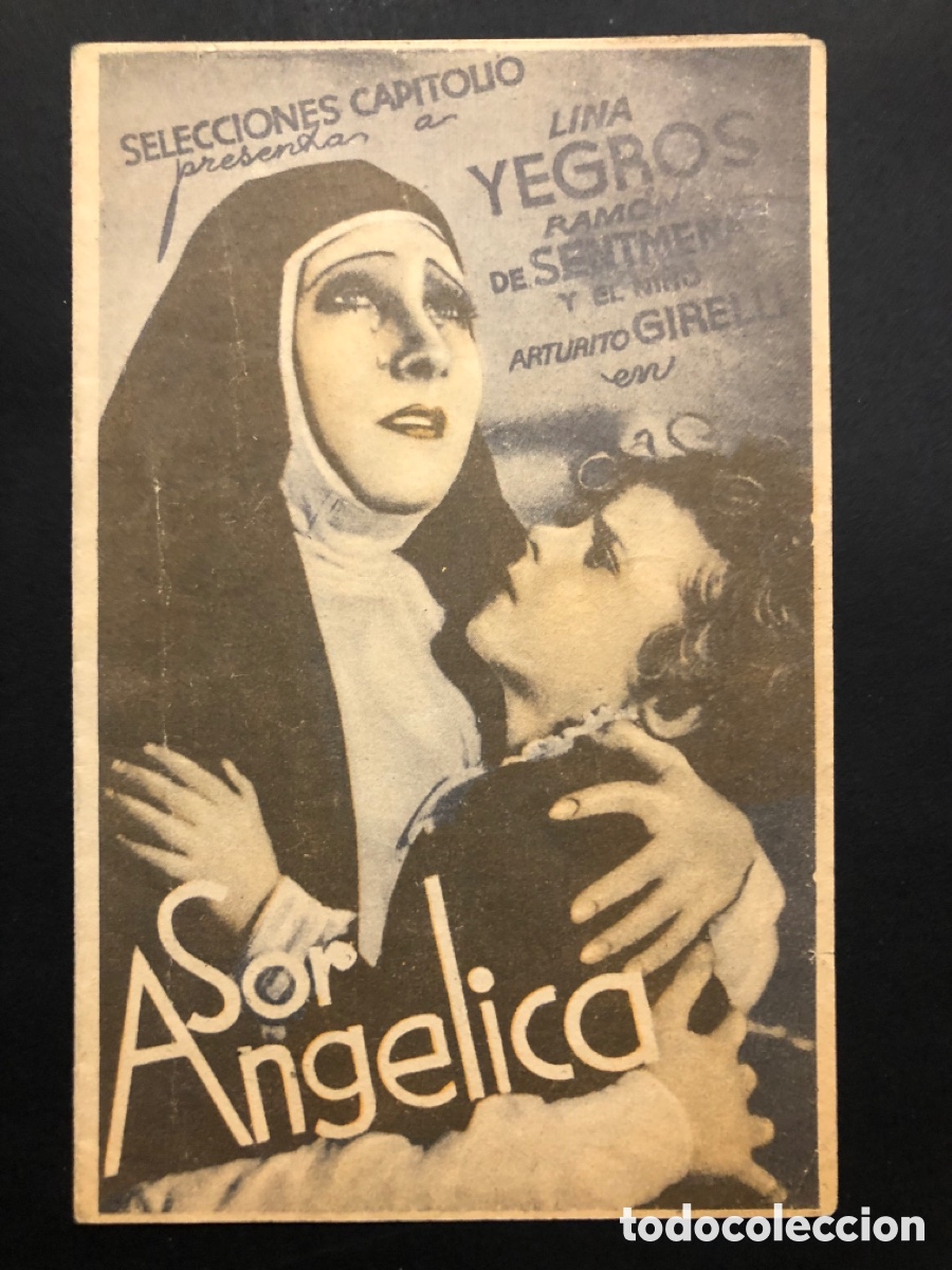 Kino: Programa sor angelica lina yegros con publicidad cine alcantara A9