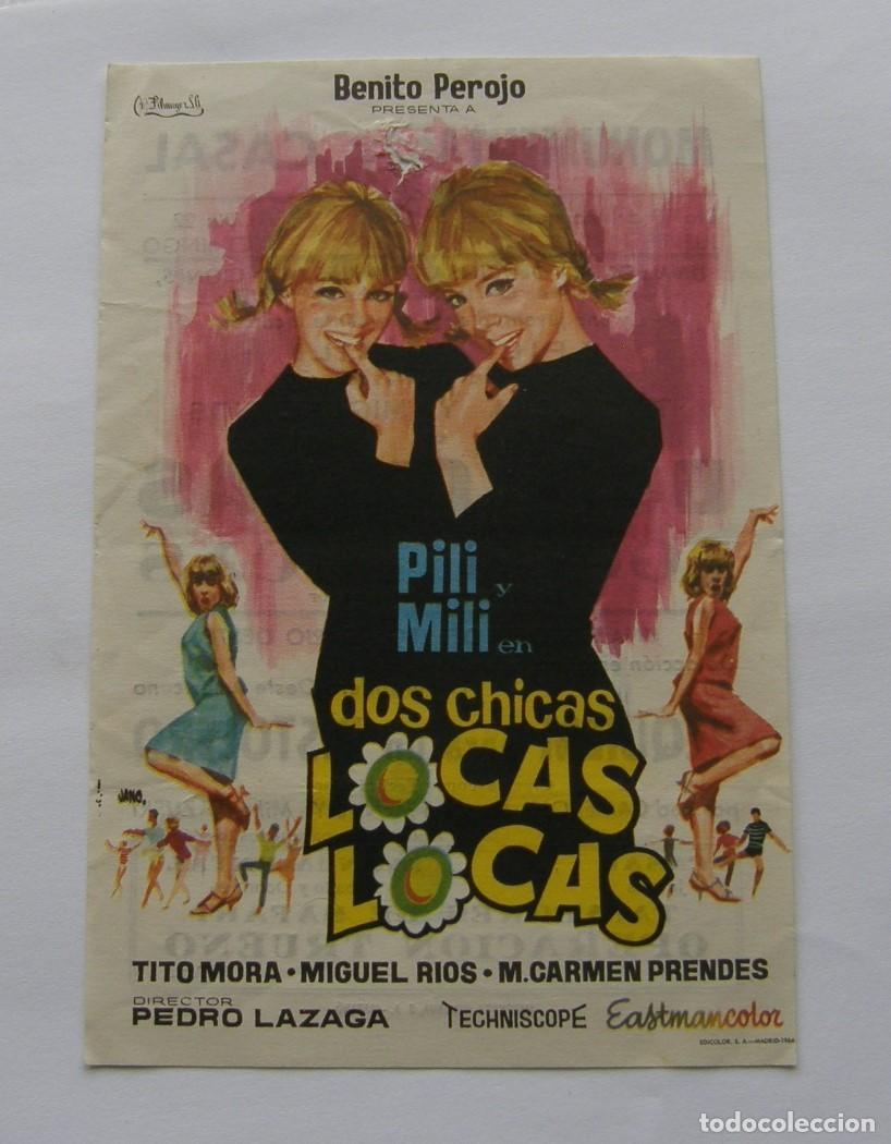 programa de cine dos chicas locas locas - Compra venta en todocoleccion