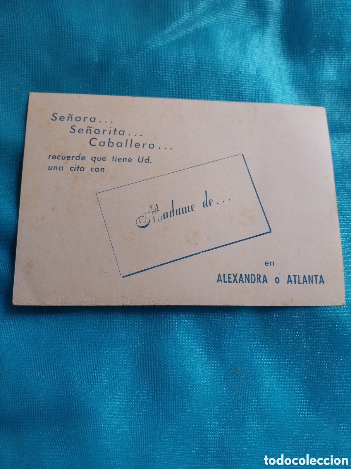 Cine: Folleto de mano Madame... - Foto 2