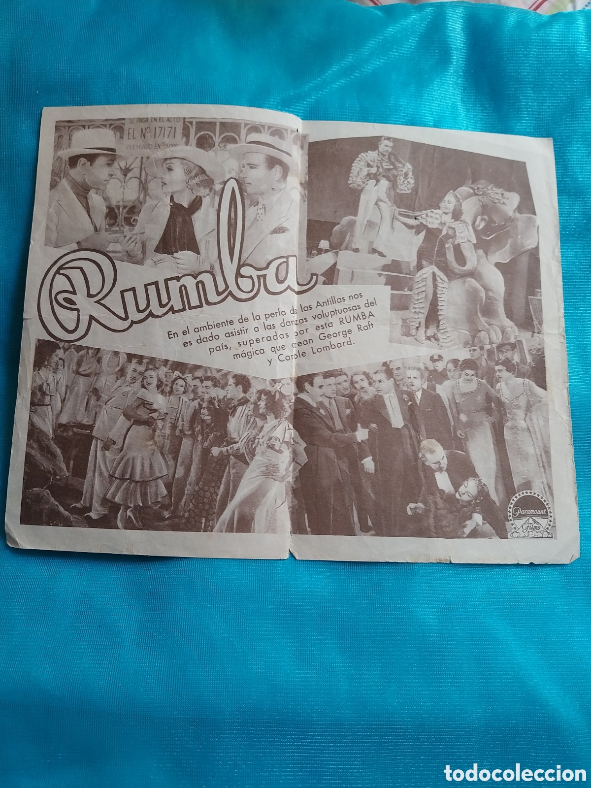 Cine: Folleto de mano Rumba - Foto 2