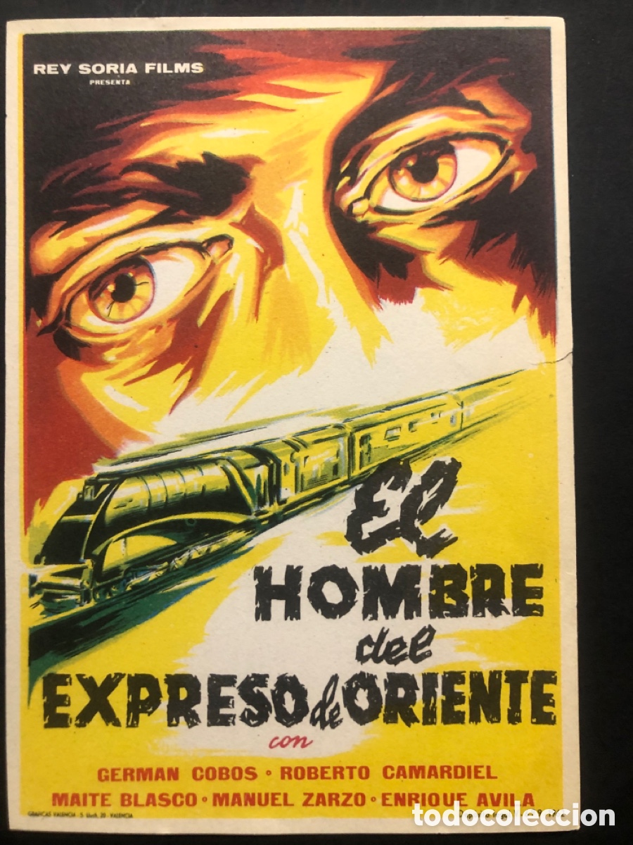 Cine: Programa el hombre del expreso de oriente German cobos A9 - Foto 1