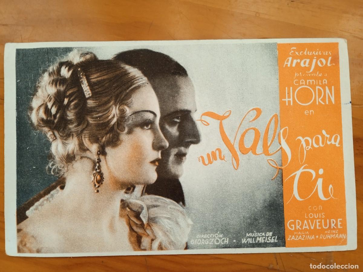 Cine: ROSA- PROGRAMA DE CINE DE LA PELICULA -- UN VALS PARA TI - Foto 1
