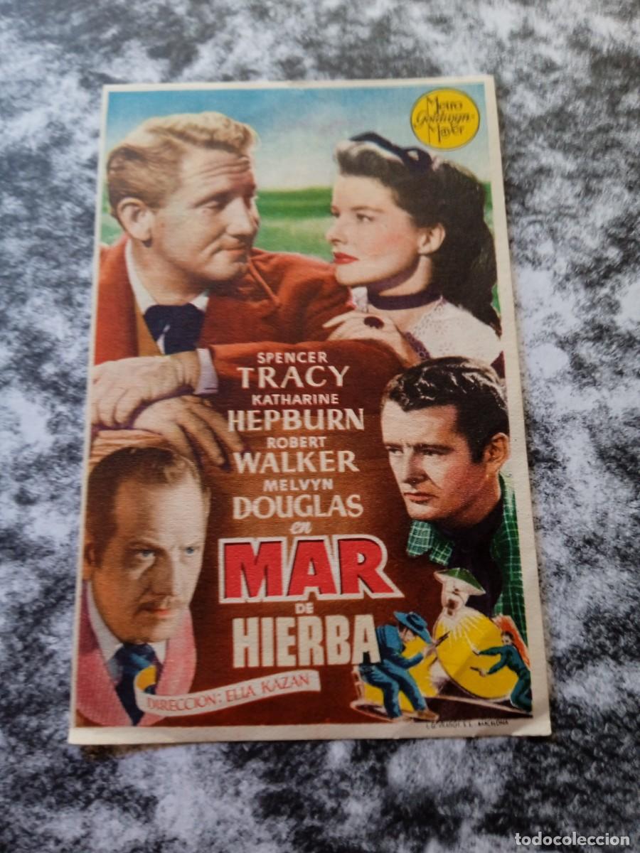  Foglietti di film di film antichi di cinema: Mar de hierba con publicidad Cine Victoria M&aacute;laga