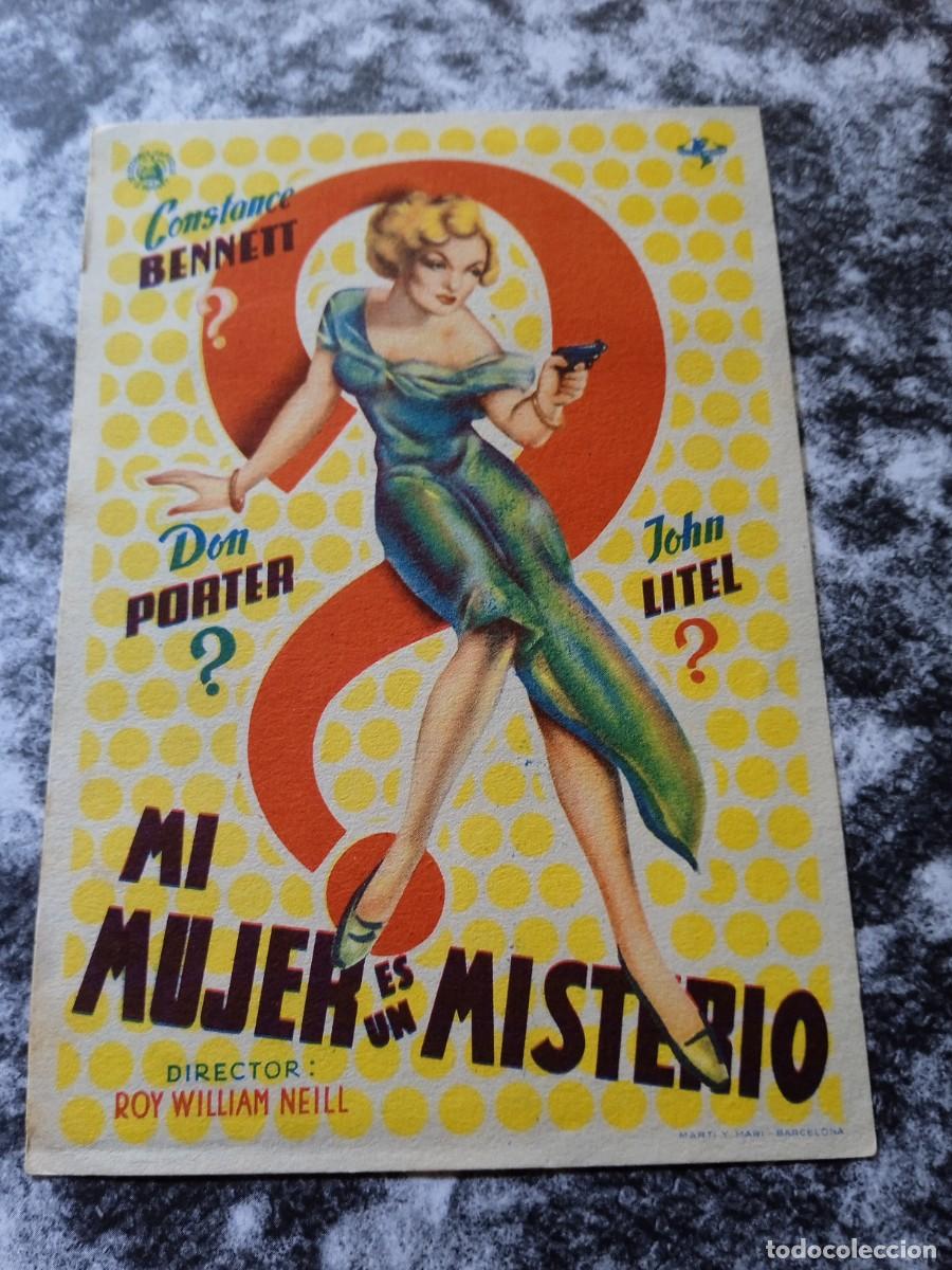 Cine: Mi mujer es un misterio