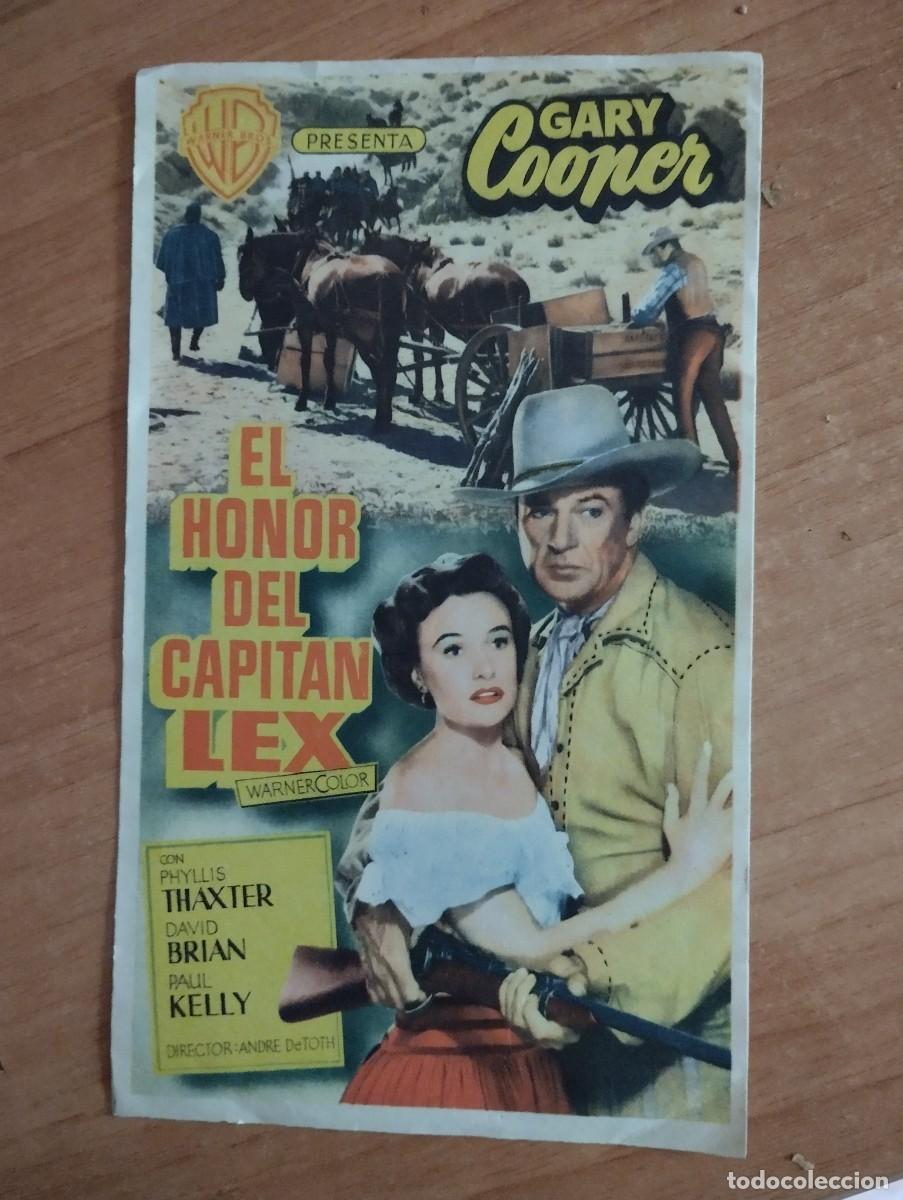 Cine: ARA-PROGRAMA DE CINE--- EL HONOR DEL CAPITAN LEX - Foto 1