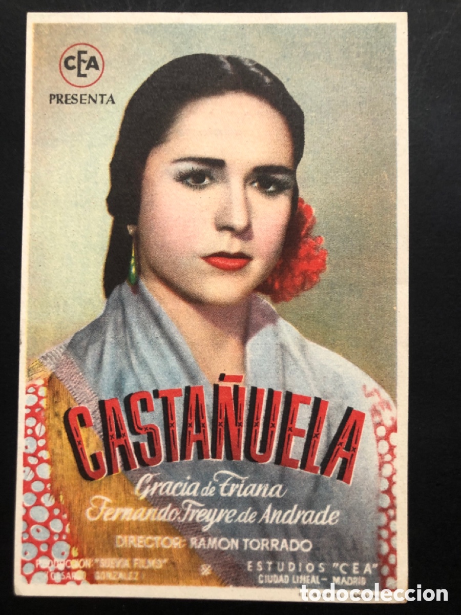 Cinema: Programa casta&ntilde;uela Gracia de triana con publicidad cine avenida A9