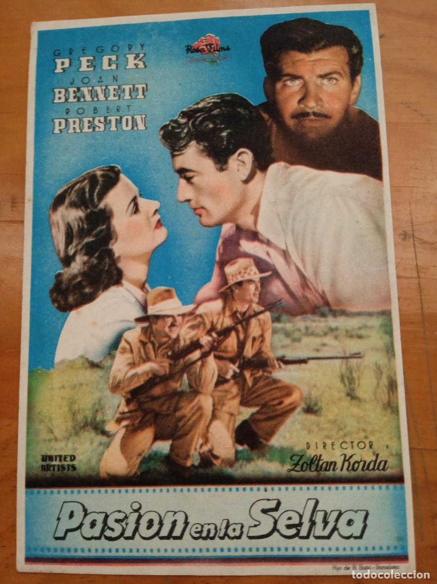 Cine: TAMMY--PROGRAMA DE CINE--PASION EN LA SELVA