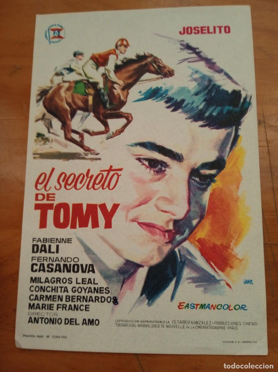 Cine: TAMMY-- PROGRAMA DE CINE--EL SECRETO DE TOMMY