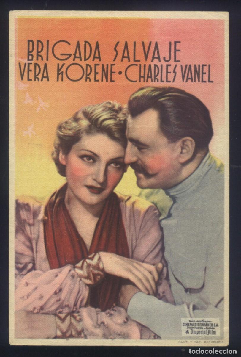 Cinema: Q-11242- BRIGADA SALVAJE (Vera Korene - Youca Troubetzkoi)