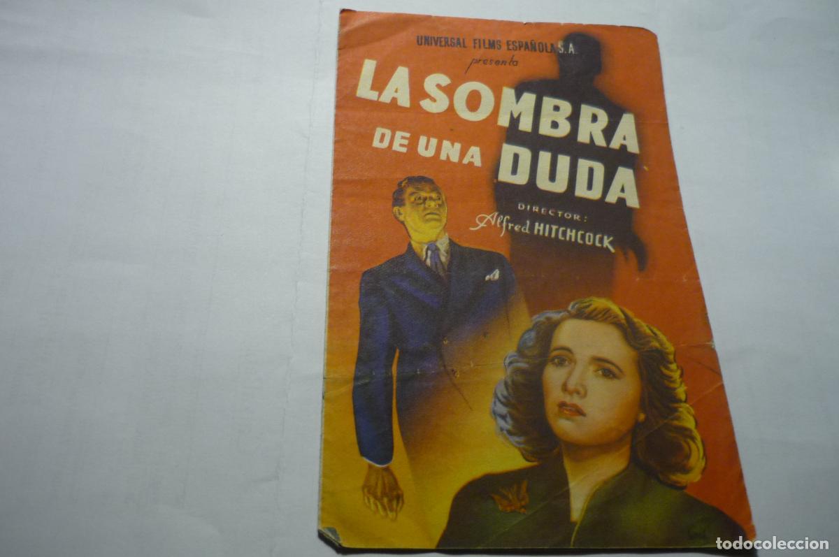 Cine: programa doble la sombra de una duda.-joseph cotten - Foto 1