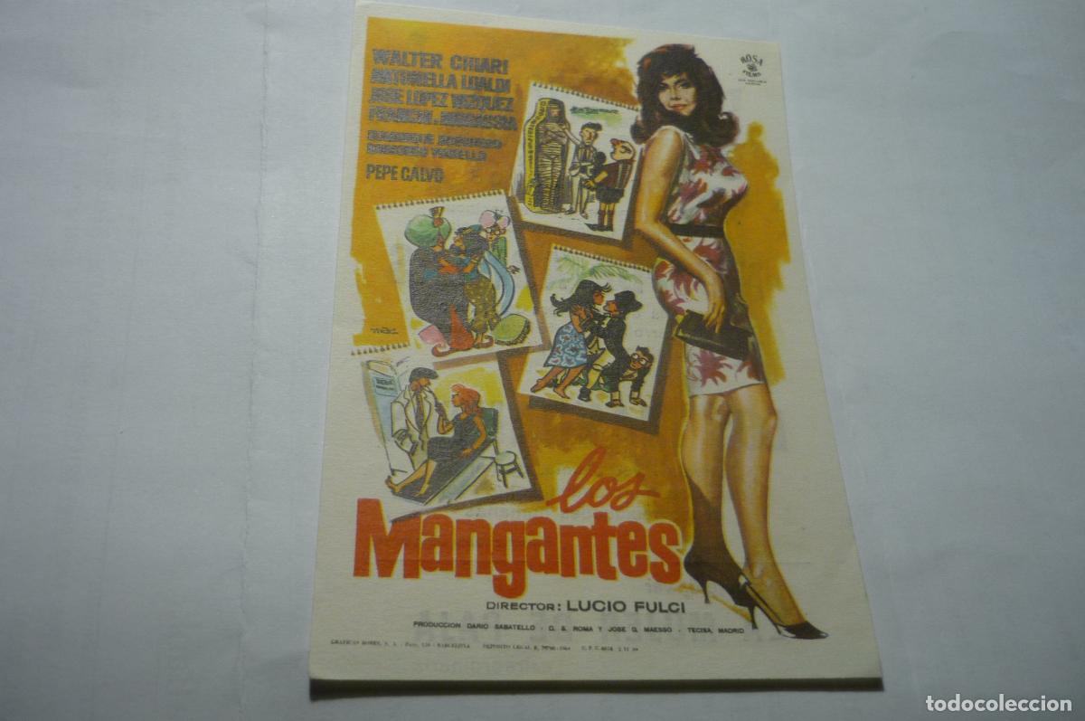 Cine: programa los mangantes-walter chiari publicidad - Foto 1
