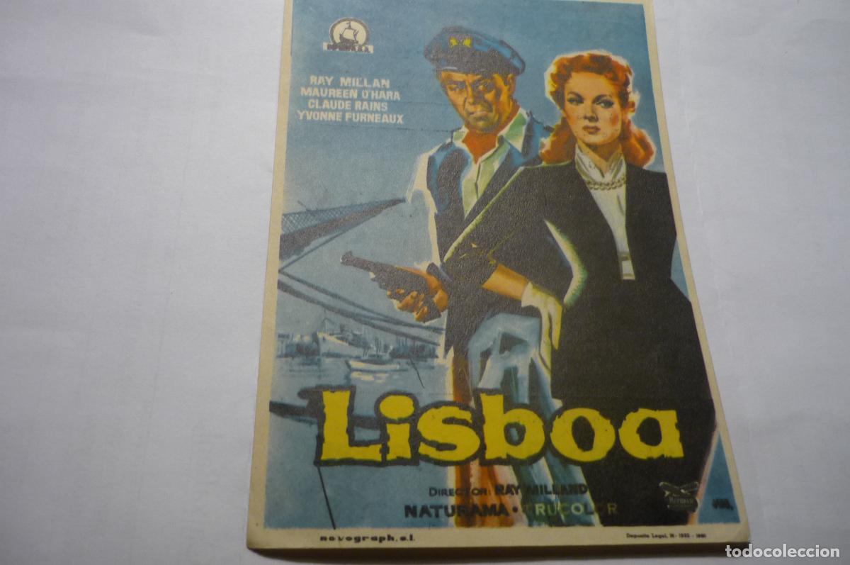Cine: programa lisboa.-ray millan publicidad kursaal reus - Foto 1