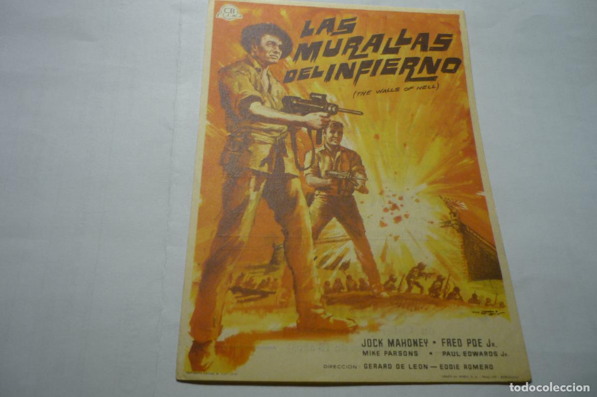 Cine: programa las murallas del infierno.-jock mahoney publicidad