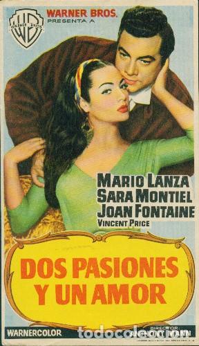 Cine: DOS PASIONES Y UN AMOR - Foto 1