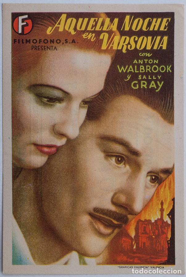 Cine: 4 Programas antiguos de pel&iacute;culas. Folletos de mano - Foto 5