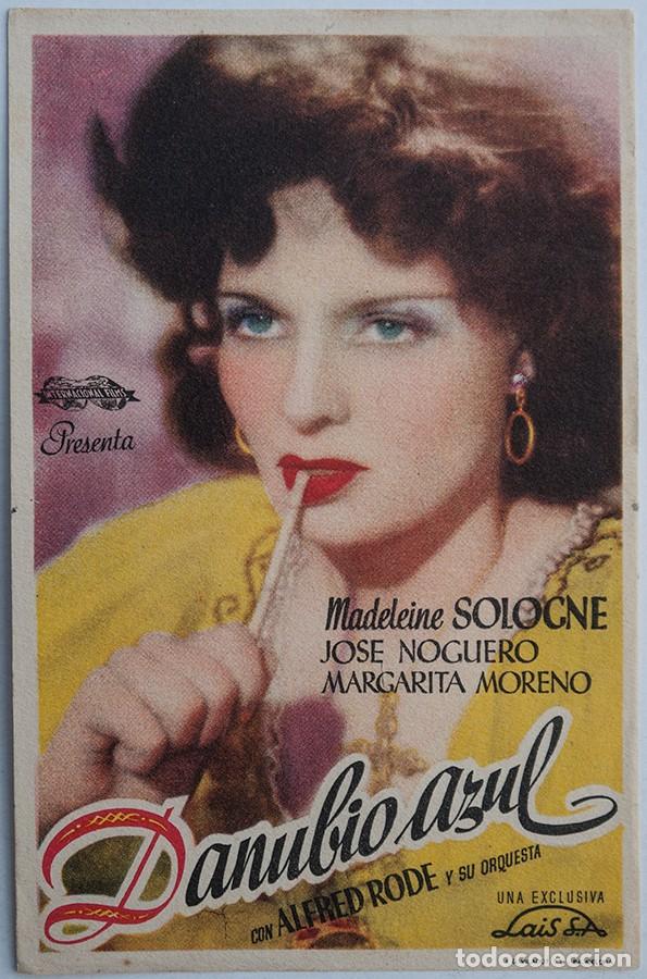 Cine: 4 Programas antiguos de pel&iacute;culas. Folletos de mano. - Foto 3