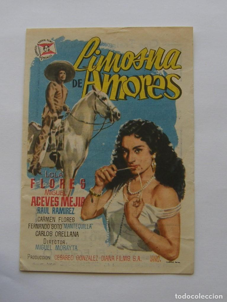 Cine: PROGRAMA DE CINE LIMOSNA DE AMORES - Foto 1