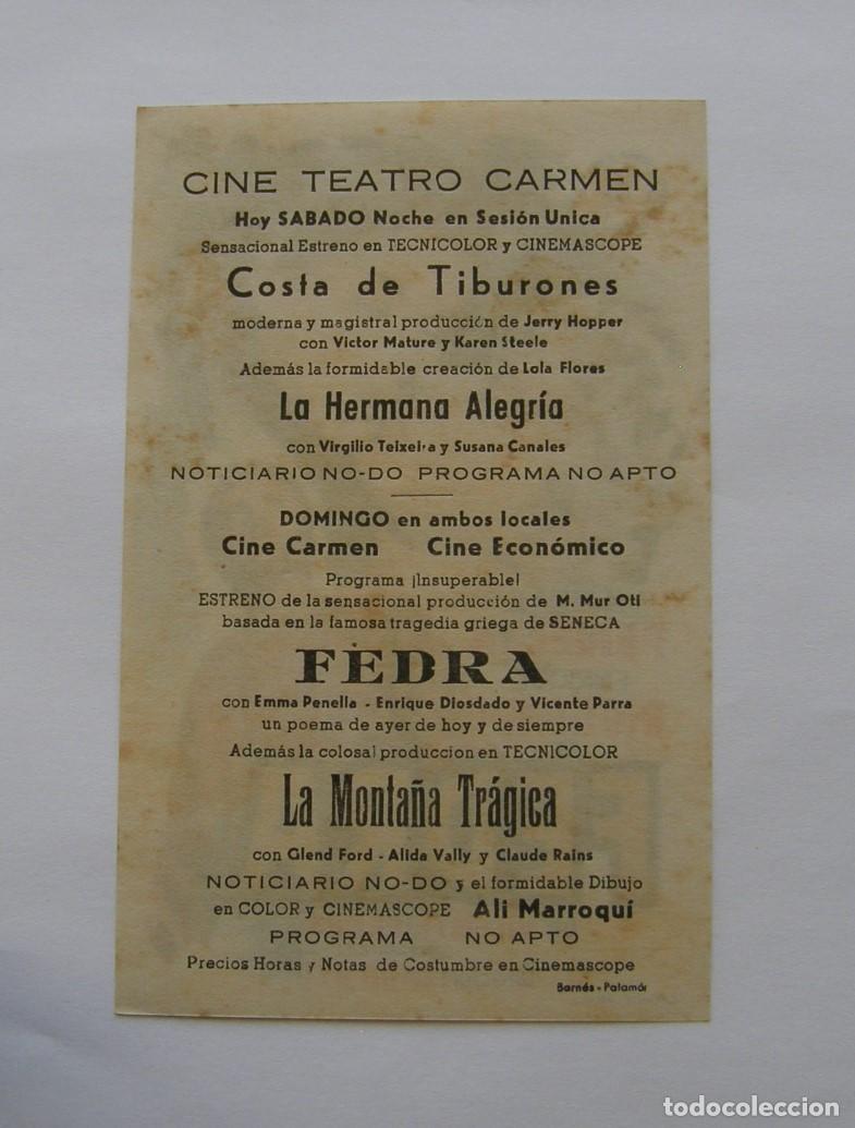 Cine: PROGRAMA DE CINE FEDRA - Foto 2