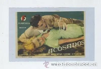Cine: PROGRAMA DE CINE: ACOSADOS PC-7548 - Foto 1