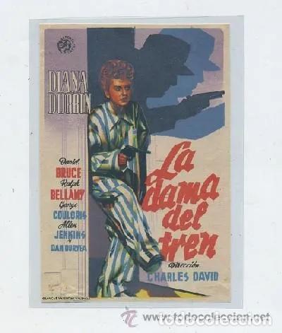 Cine: PROGRAMA DE CINE: LA DAMA DEL TREN PC-7551 - Foto 1