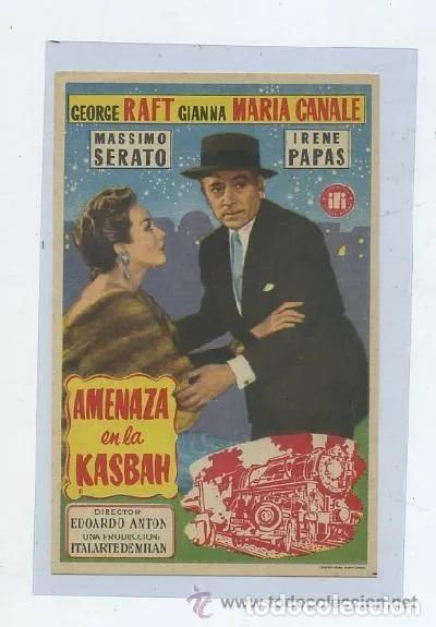 Cine: PROGRAMA DE CINE: AMENAZA EN LA KASBAH PC-7554 - Foto 1