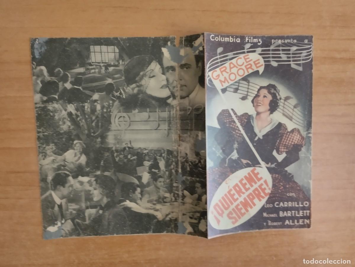 Cine: UNIV-PROGRAMA DE CINE DE LA PELICULA-- QUIEREME SIEMPRE