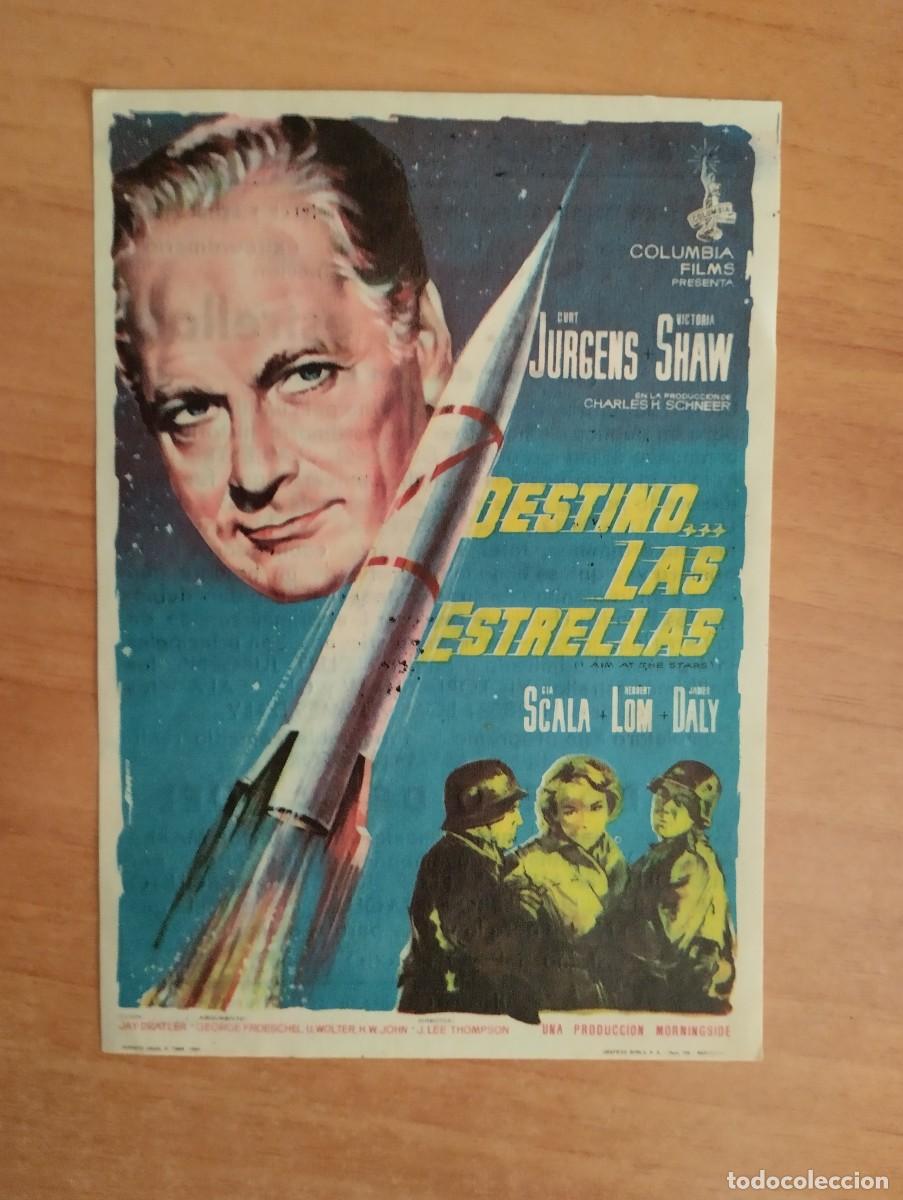 Cine: UNIV-PROGRAMA DE CINE DE LA PELICULA-- DESTINO... LAS ESTRELLAS ct