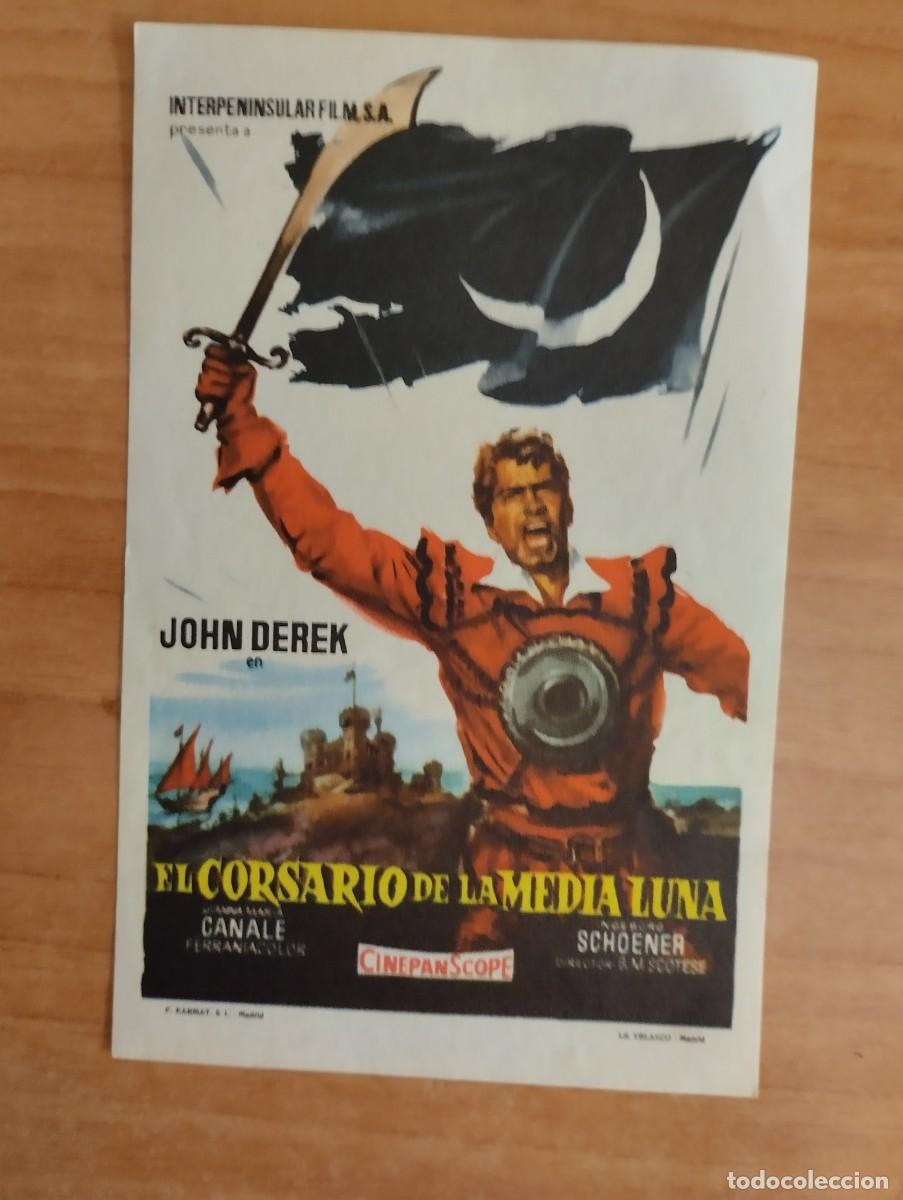 Cine: UNIV-PROGRAMA DE CINE DE LA PELICULA-- EL CORSARIO DE LA MEDIA LUNA