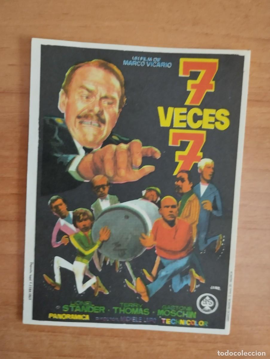 Cine: UNIV-PROGRAMA DE CINE DE LA PELICULA---7 VECES 7