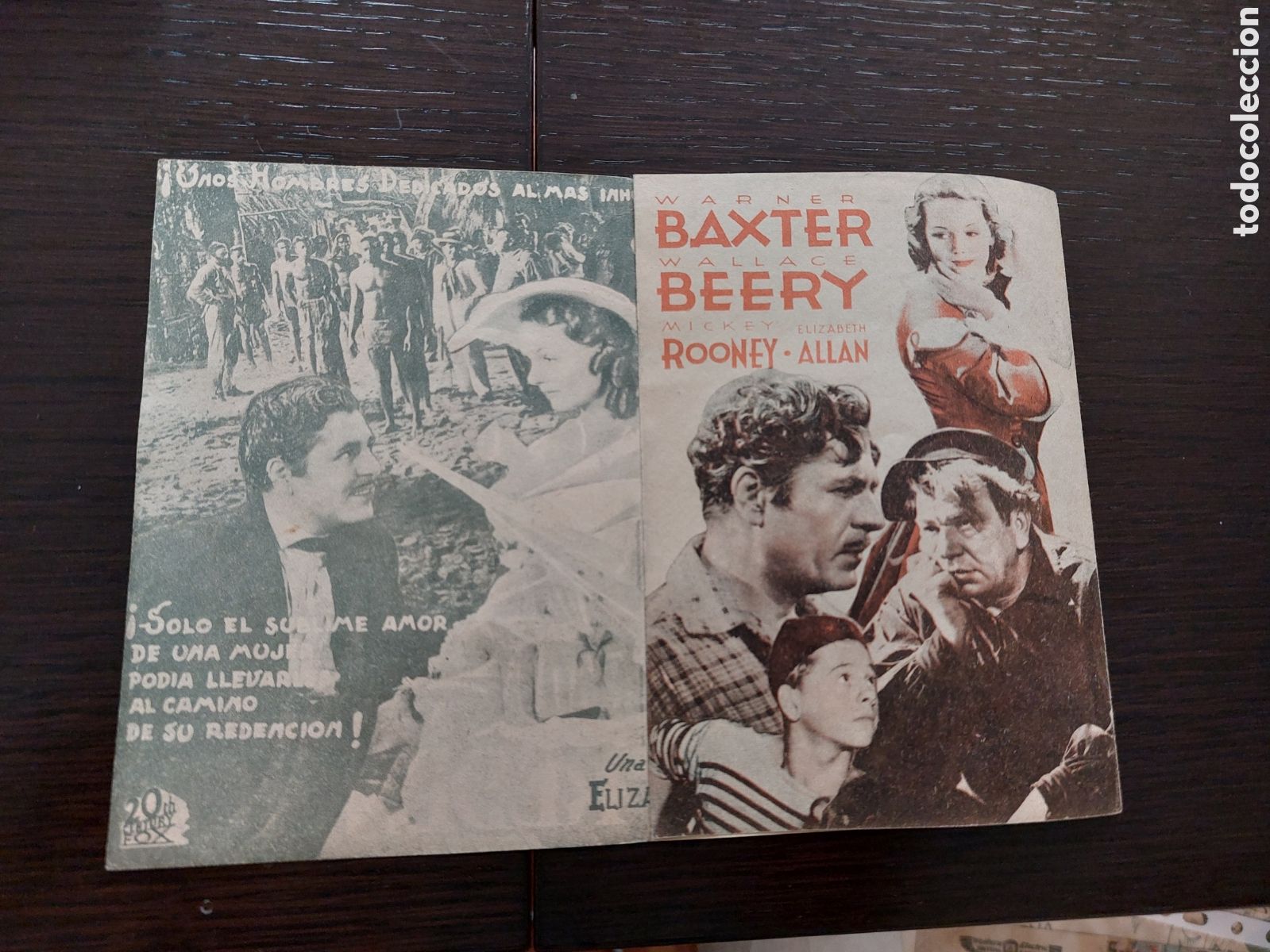 Cine: Programa triple Redenci&oacute;n con Wallace Beery . Cine Dorado. - Foto 4