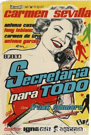 Cine: PROGRAMA DE CINE: SECRETARIA PARA TODO PC-7561 - Foto 1