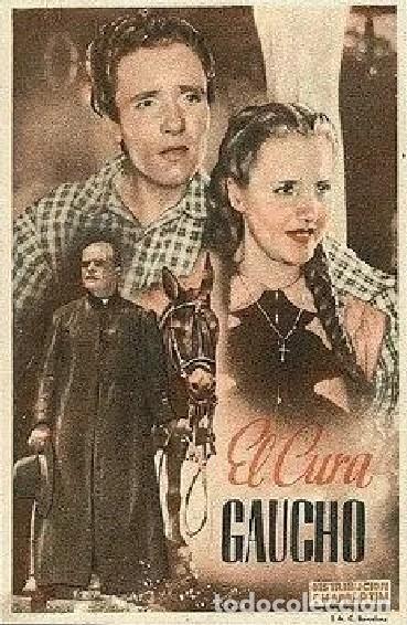 Cine: PROGRAMA DE CINE: EL CURA GAUCHO PC-7579 - Foto 1