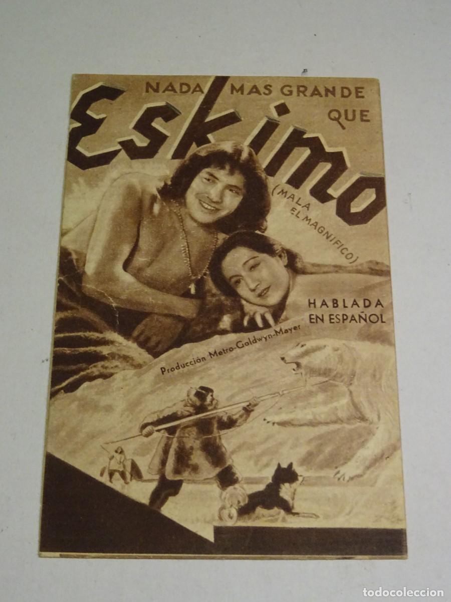 Cine: PROGRAMA DE CINE - ESKIMO - SAL&Oacute;N VICTORIA - Foto 1