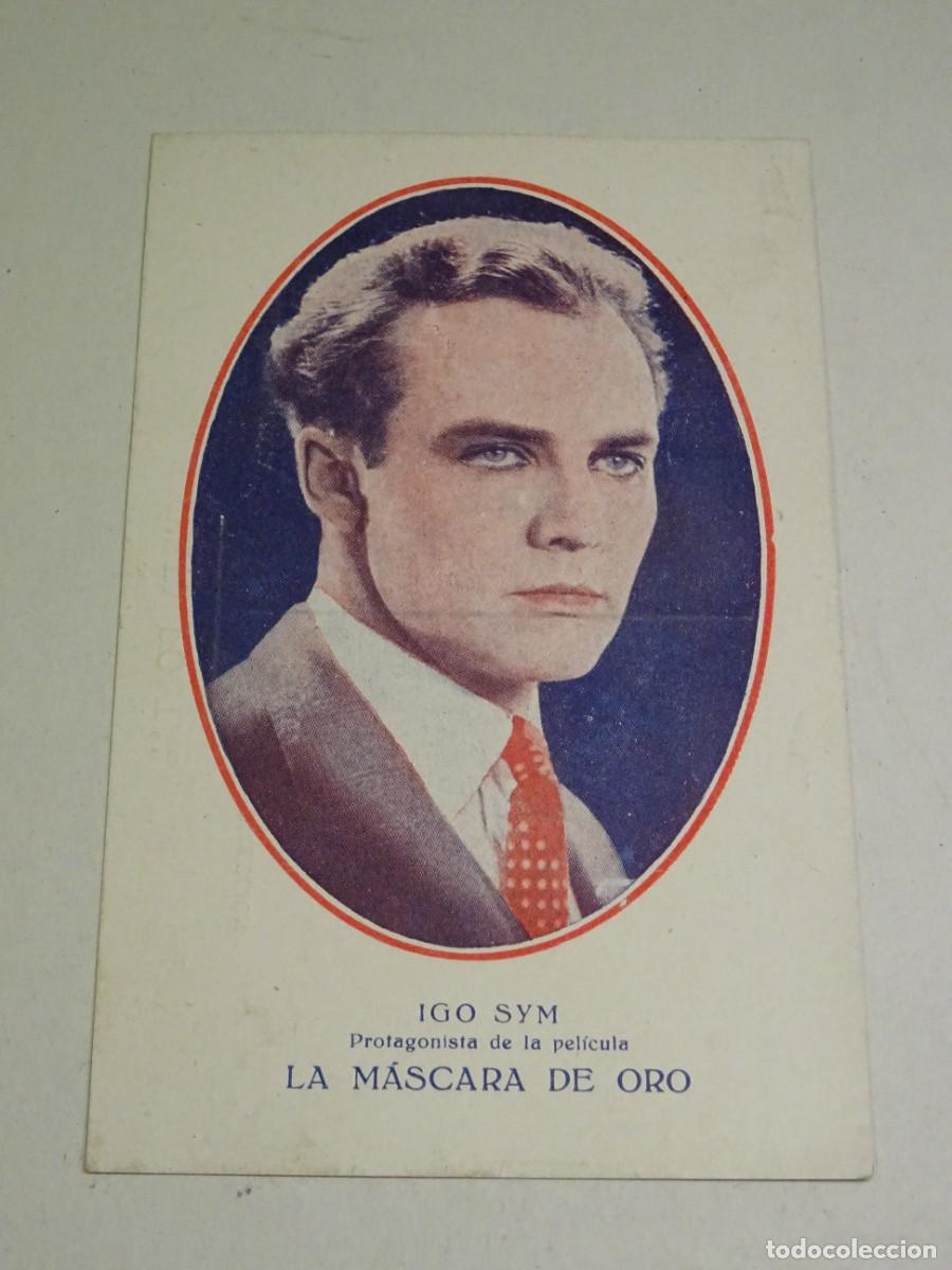 Cine: PROGRAMA DE CINE - LA M&Aacute;SCARA DE ORO - IGO SYM - Foto 1