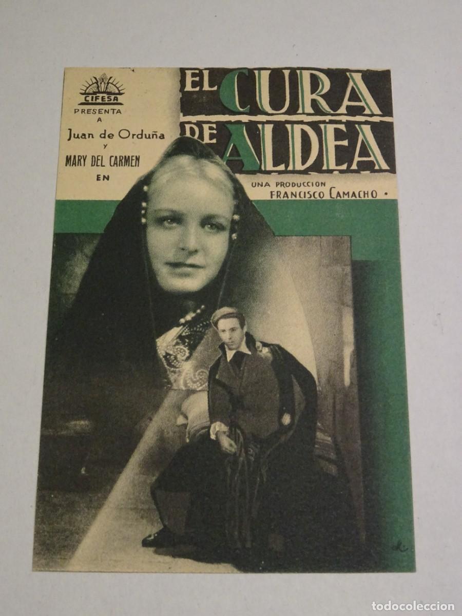 Cine: PROGRAMA DE CINE - EL CURA DE ALDEA - JUAN DE ORDU&Ntilde;A - Foto 1
