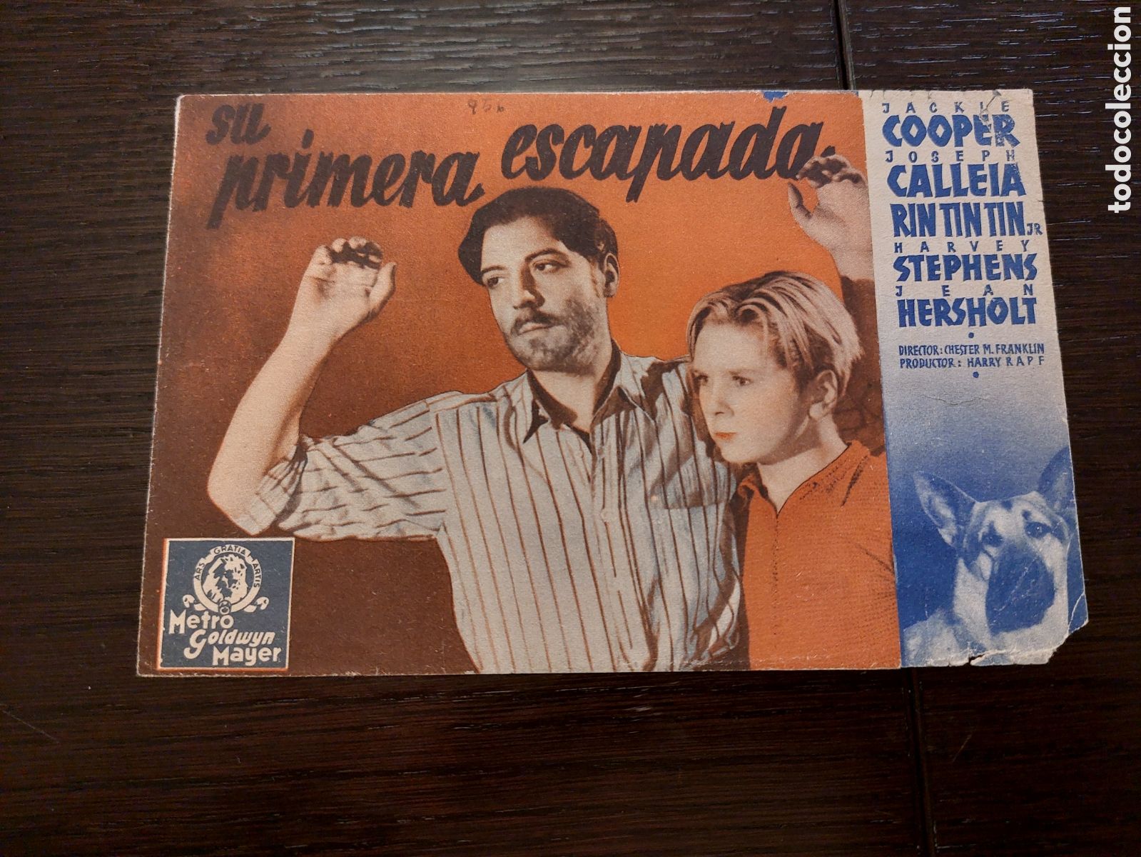 Kino: Programa doble Su primera escapada, Jackie Cooper . Cine Casa Social Cat&oacute;lica .