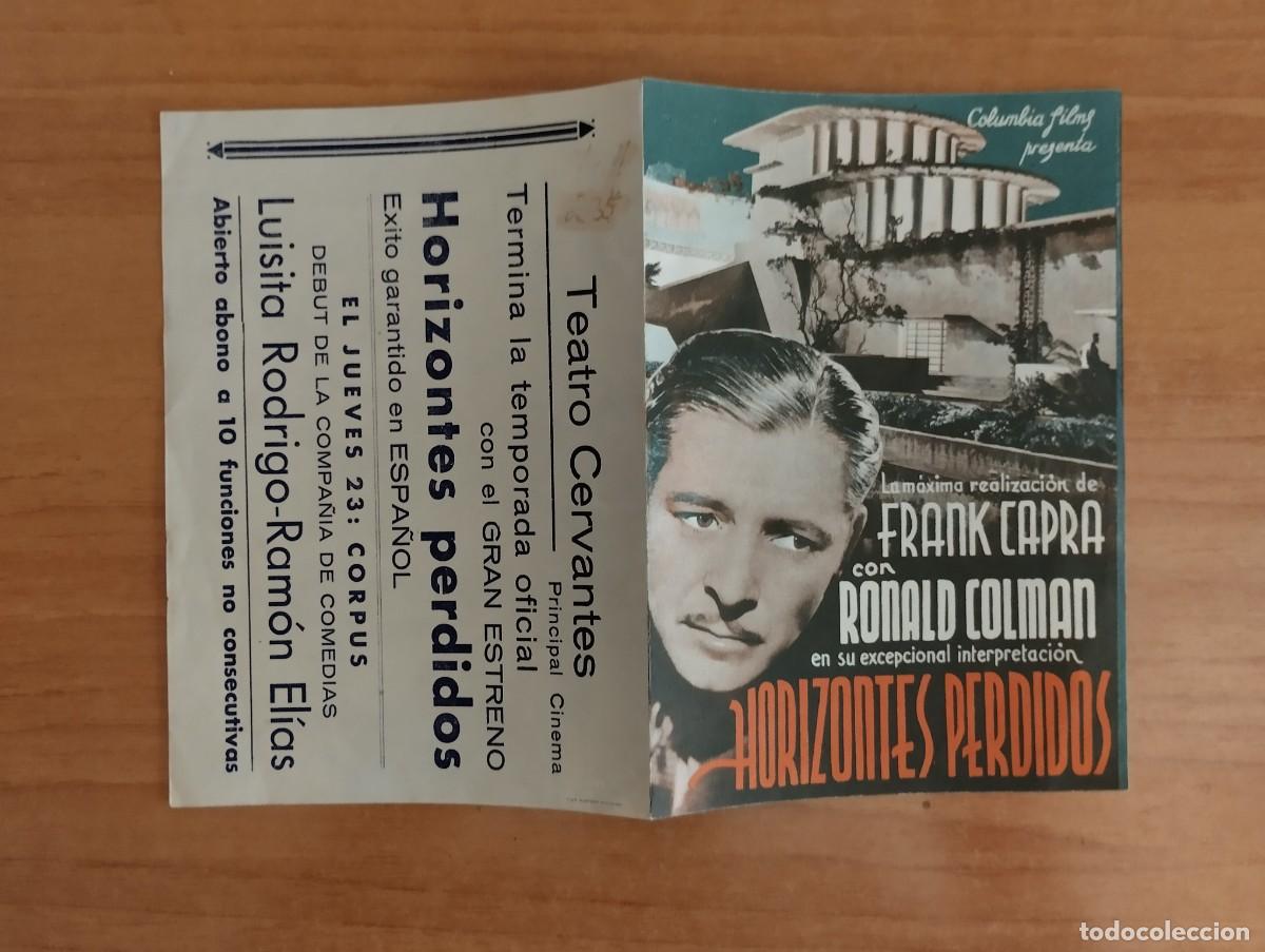 Kino: univ-- PROGRAMA DE CINE--- HORIZONTES PERDIDOS,ct