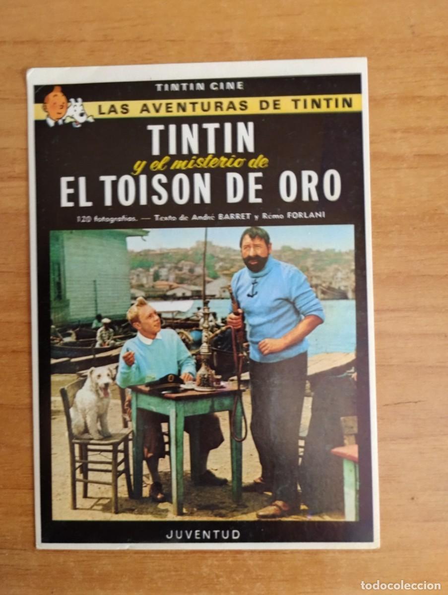 Kino: univ-- PROGRAMA DE CINE--- TINTIN Y EL MISTERIO DEL TOISON DE ORO (postal)