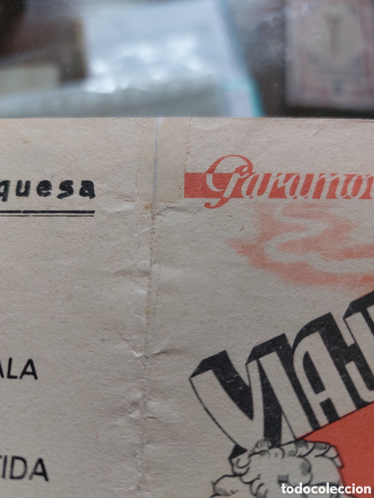Cine: Programa doble Viaje de placer , Paramount .Publicidad Teatro Uni&oacute;n Jaquesa - Foto 3